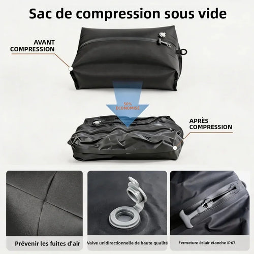 Housse de compréssion sous vide