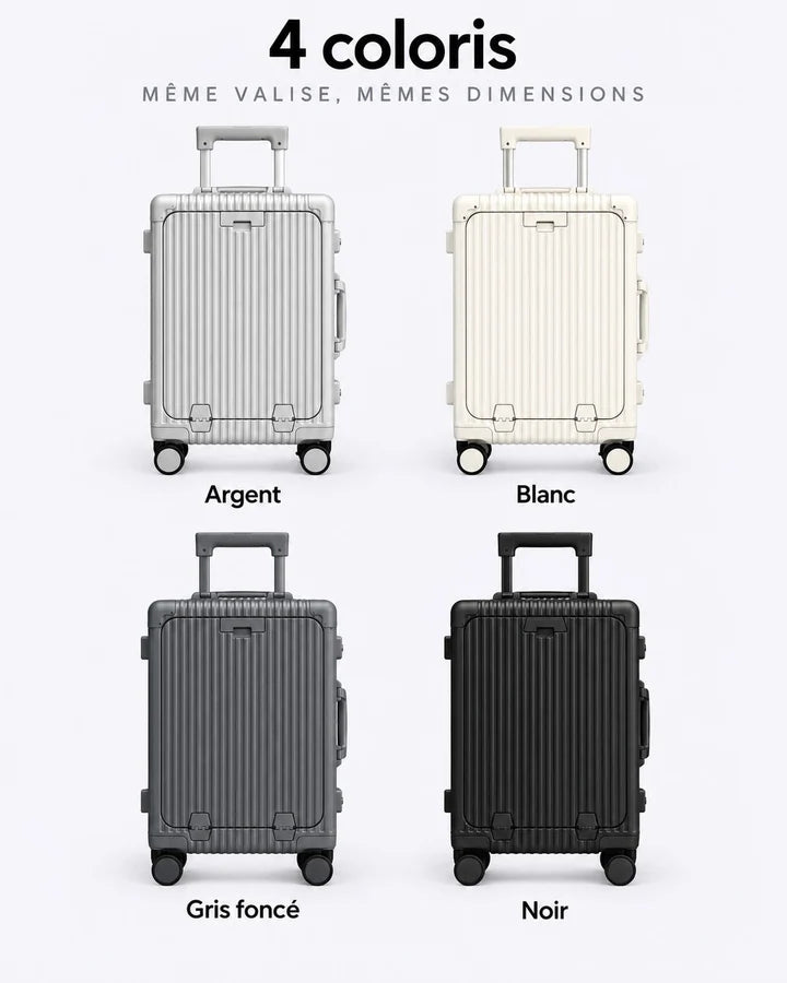 Valise cabine Sydney, les 4 coloris